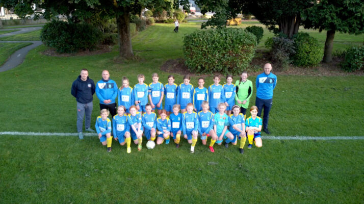 Barnoldswick FC Under 12 girl’s team