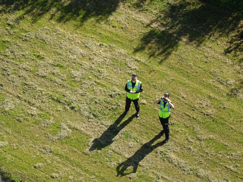 Drone flight training